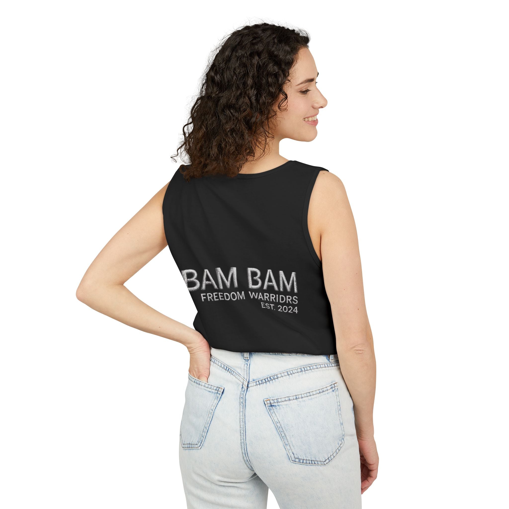 Bam Bam Unisex Garment-Dyed Tank Top