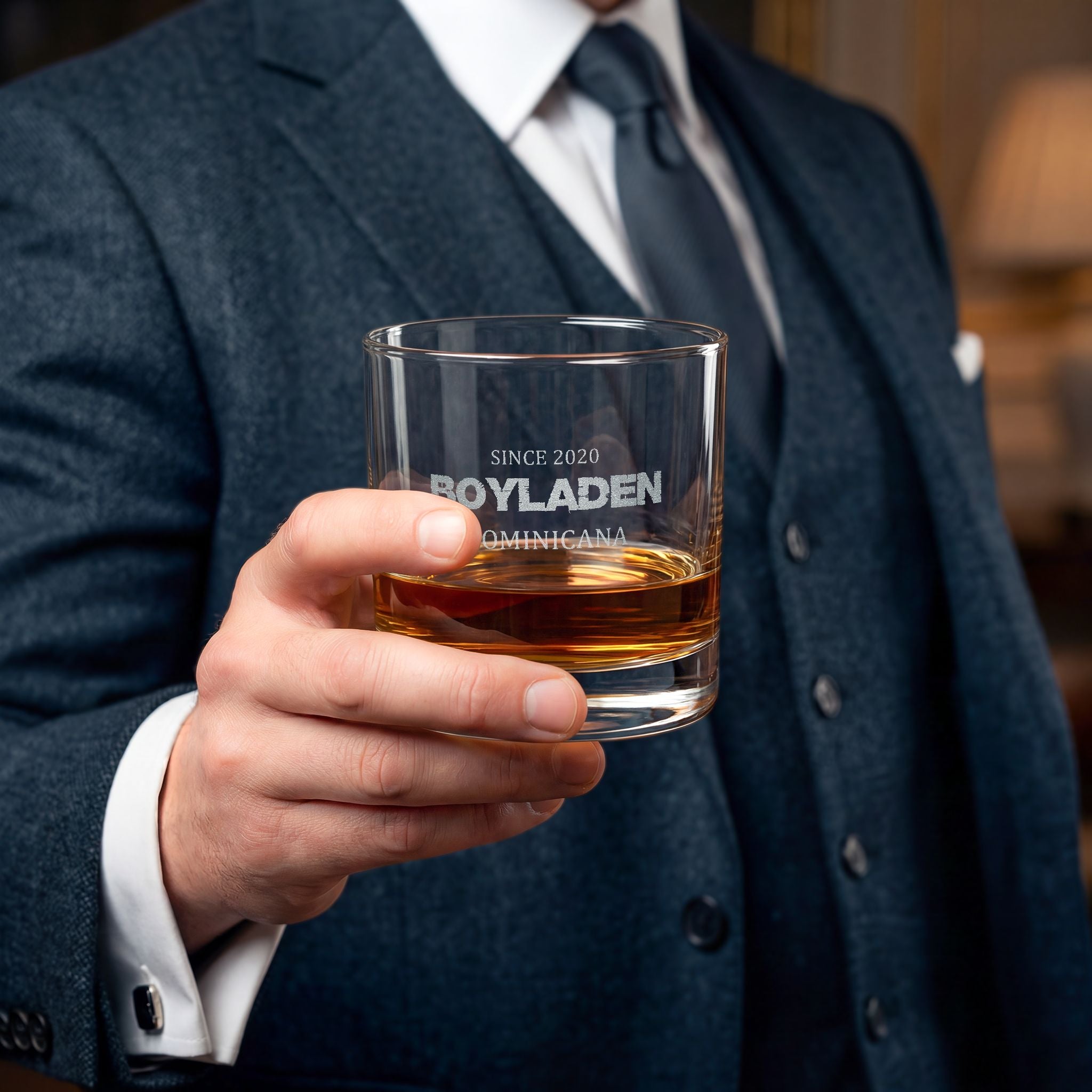 BOYLADEN WHISKEY GLASS , 10.5oz