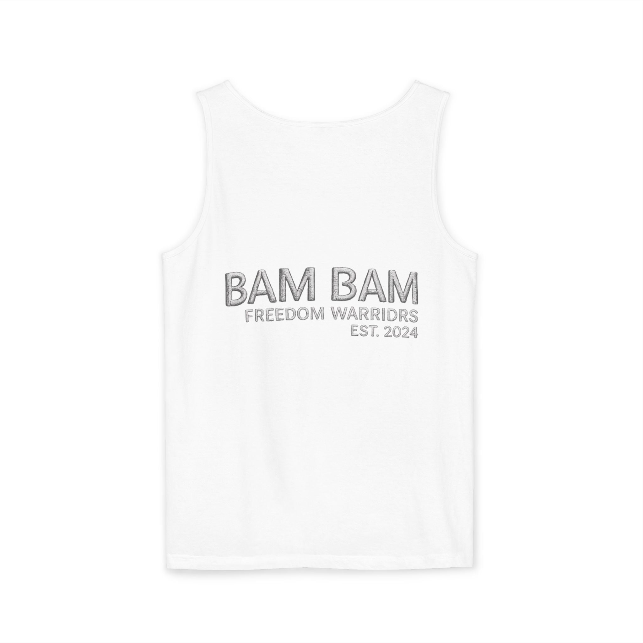 Bam Bam Unisex Garment-Dyed Tank Top
