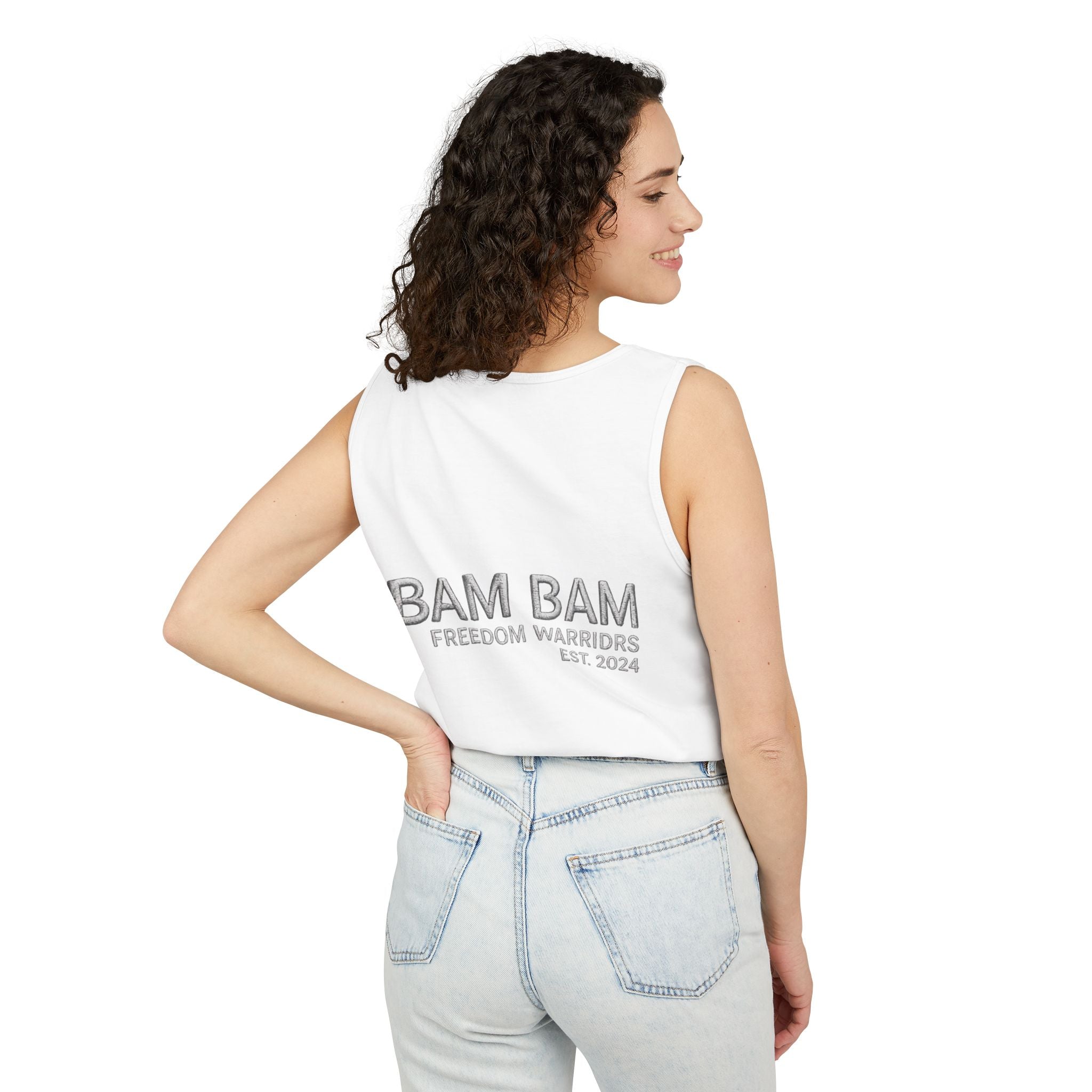 Bam Bam Unisex Garment-Dyed Tank Top