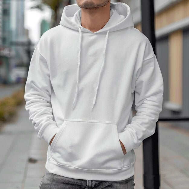 HOOODIE BLANCO